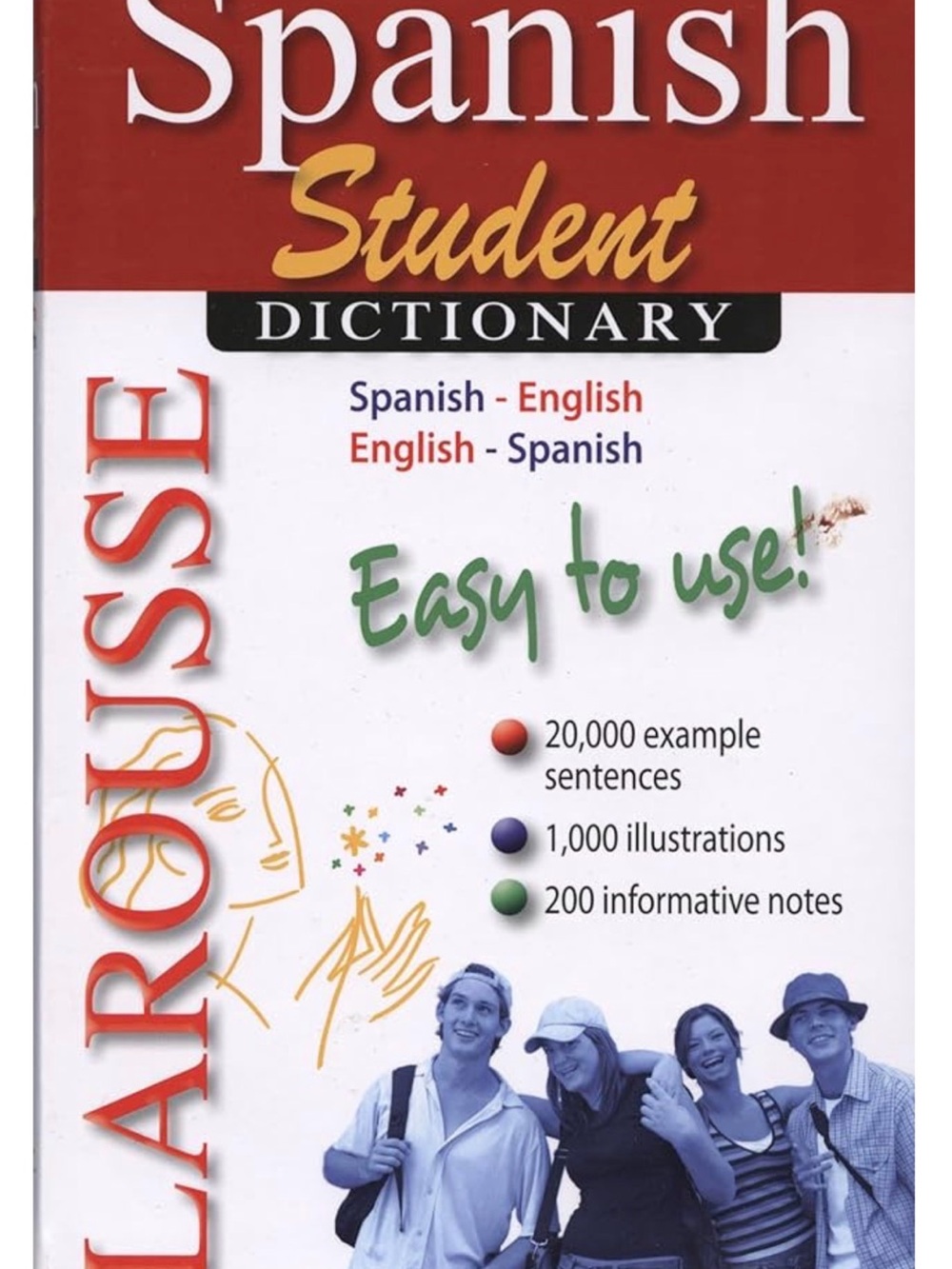 Spanish Student Dictionary - White and Red - Picture 2 of 9